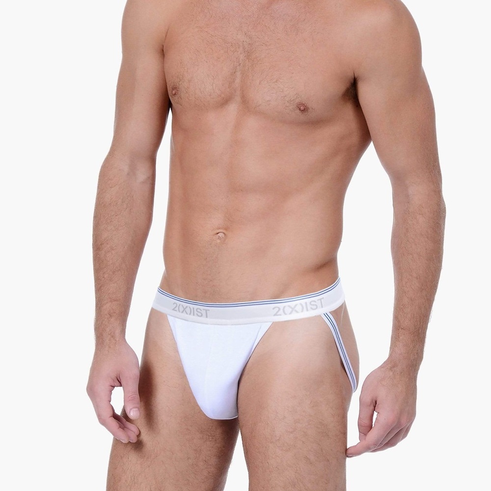 2(X)IST Cotton Stretch Jcokstrap 2 pack - Picture 2 of 3